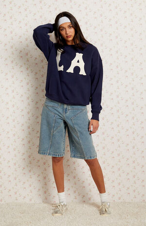 LA Crew Neck Sweatshirt image number 4