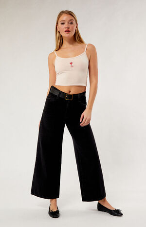 Black '94 Baggy Wide Leg Jeans image number 1