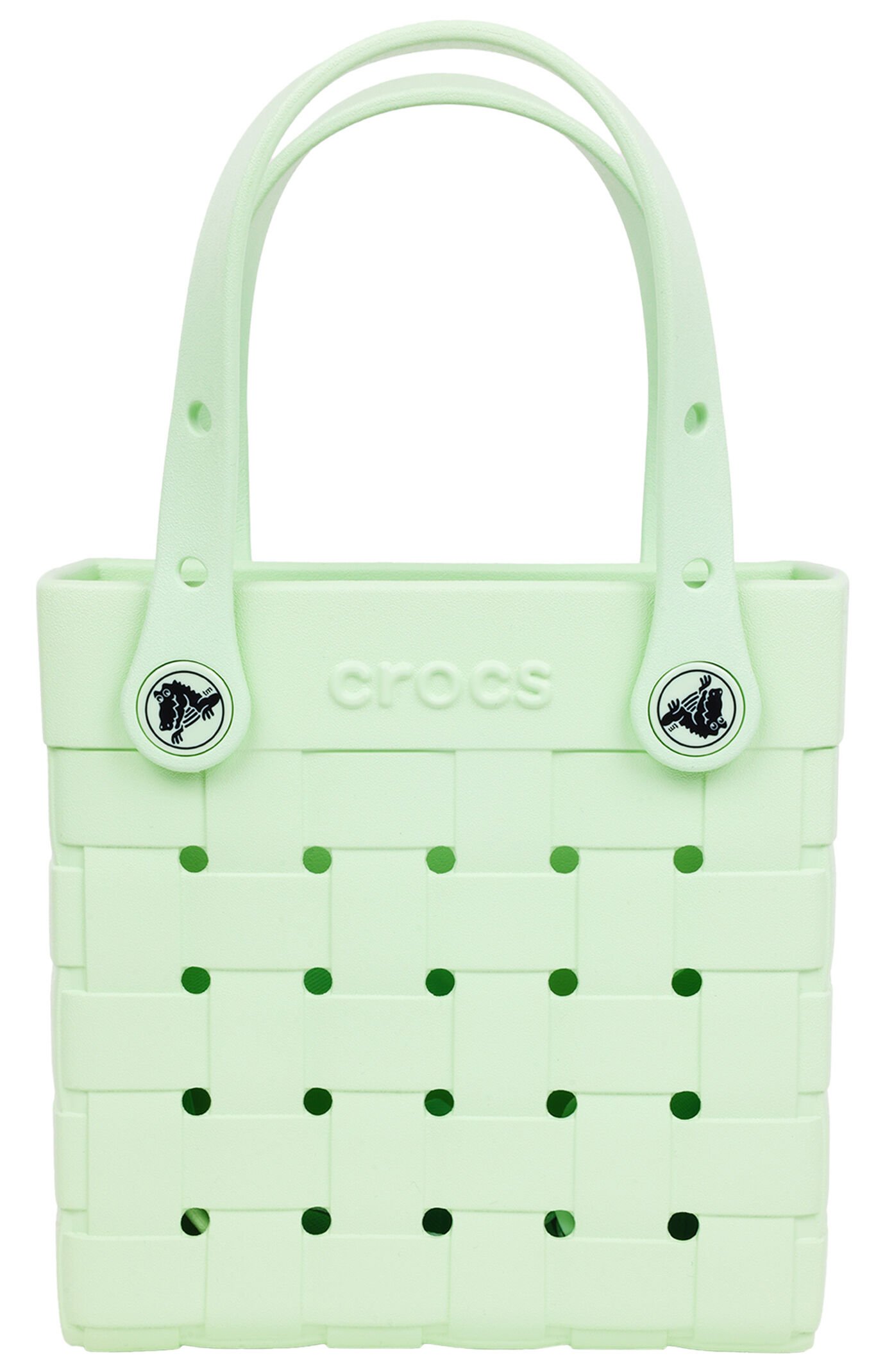 Crocs Mint Small Woven Crocssbody Tote Bag