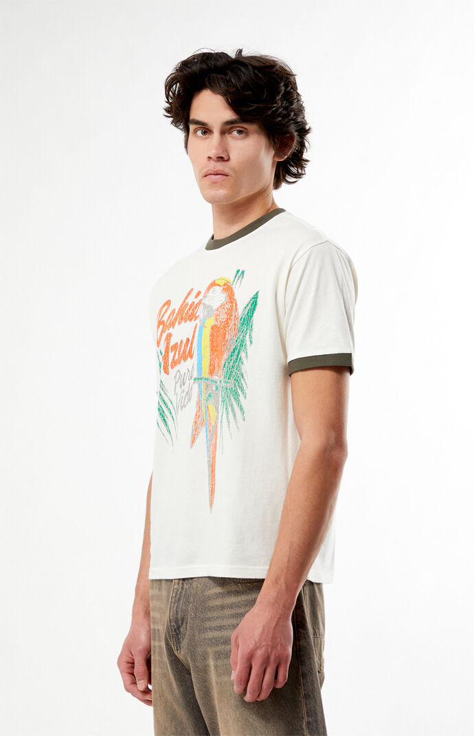 Pacsun Bahia Azul Ringer T-Shirt