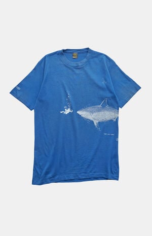 '90s Great White Shark T-Shirt image number 1