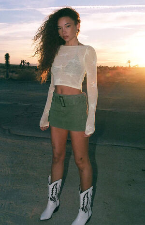 Iconic Cargo Mini Skirt image number 2