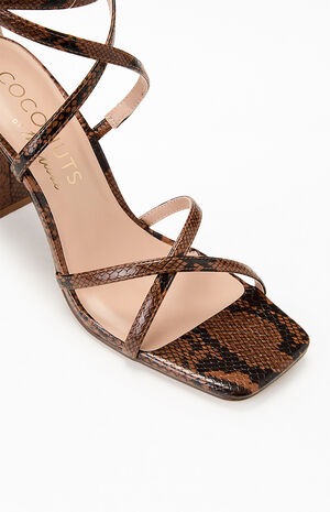 Women's Abba Block Heeled Sandals image number 6