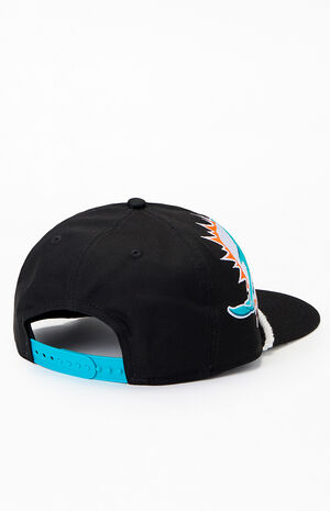 Miami Dolphins Golfer Snapback Hat image number 2