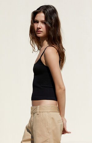 Francia Seamless Picot Tank Top image number 3