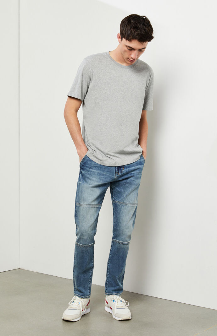 Wesley Medium Indigo Slim Fit Taper Jeans
