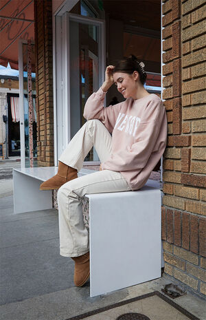 Pink Newport Crew Neck Sweatshirt image number 4