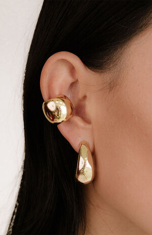 Chunky Metal Ear Cuff image number 4