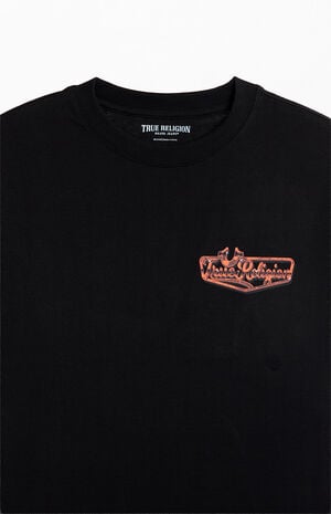 Chrome Logo Heavyweight Boxy T-Shirt image number 3