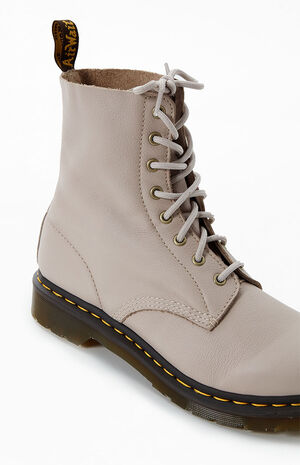 Women's Taupe 1460 Pascal Vintage Virginia Boots image number 6