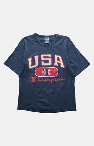'90s Champion USA Graphic T-Shirt image number 1