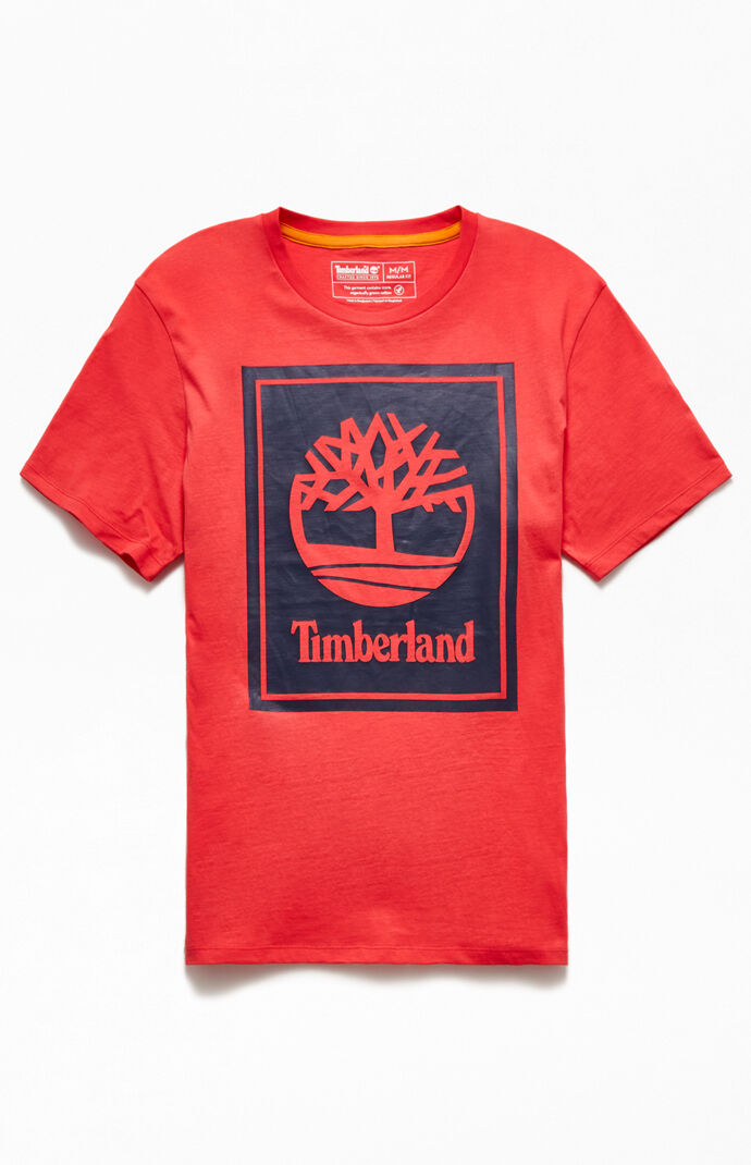 Coral Stack Logo T-Shirt