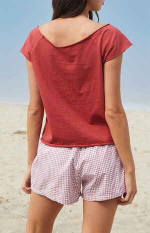 Southside Guitars Off-The-Shoulder Crop Top image number 3