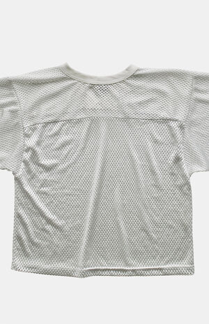 '90s Mesh Jersey V-Neck Crop Top image number 2