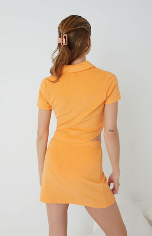 Lounge Tina Terry Mini Skirt image number 4