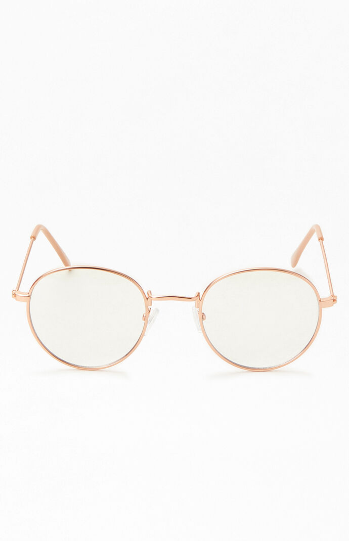 Lennon Round Blue Light Readers