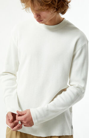 Classic Waffle Knit Long Sleeve T-Shirt image number 2