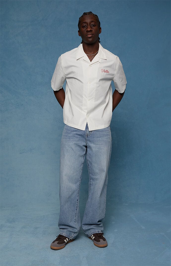 Image: Medium Indigo Baggy Jeans