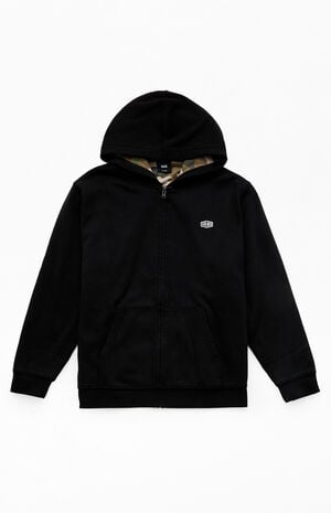 Vans Kids Dover Camo Thermal Lined Full Zip Hoodie PacSun