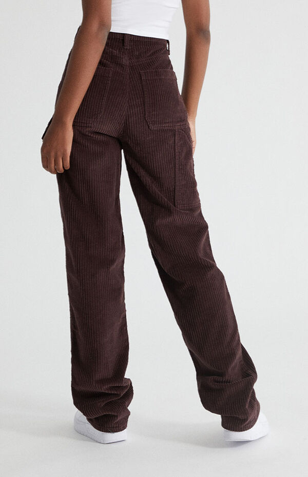 PacSun Brown Corduroy Carpenter Pants PacSun