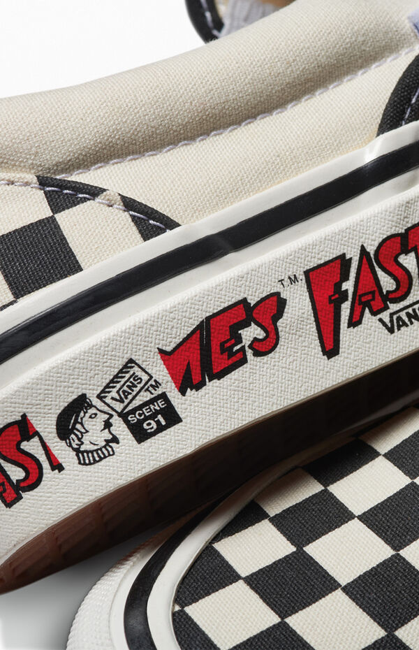 Vans x Fast Times Anaheim Factory Slip-On 98 DX Shoes | Pacsun