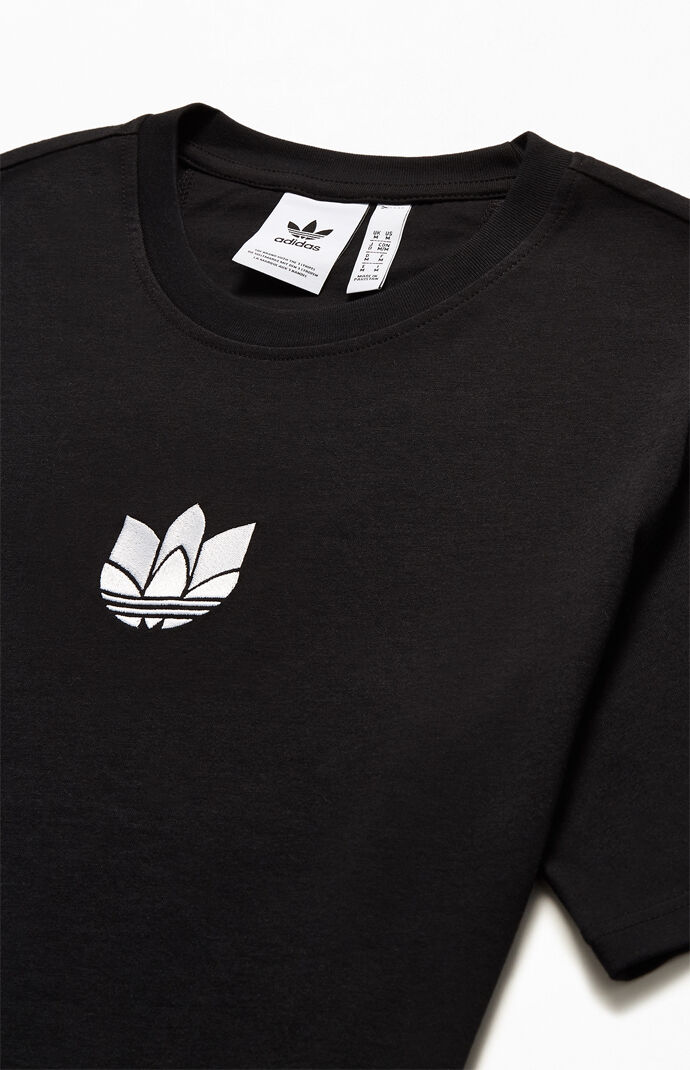 Black 3D Trefoil T-Shirt
