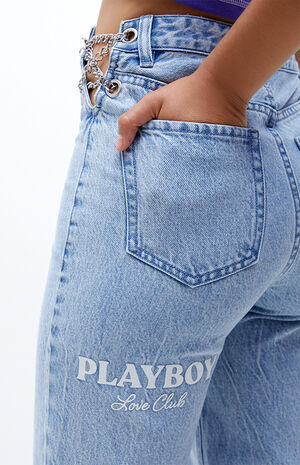 By PacSun Love Club Chain Boyfriend Jeans image number 2