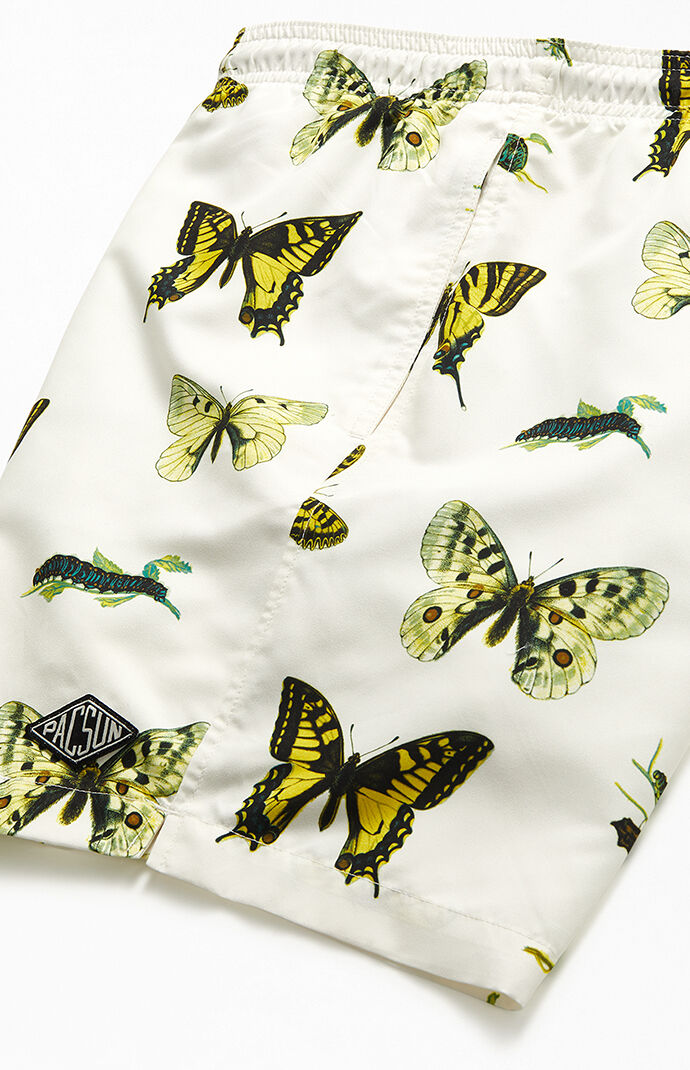 Butterflies 17" Swim Trunks