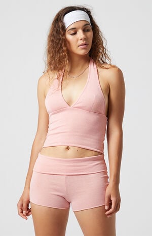 Active Lounge Low Rise Fold-Over Shorts image number 3