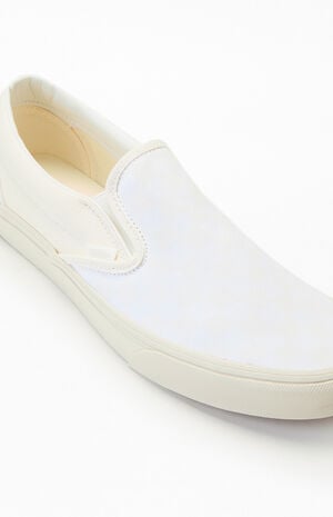 Checkerboard Blanc De Blanc Classic Slip-On Shoes image number 6