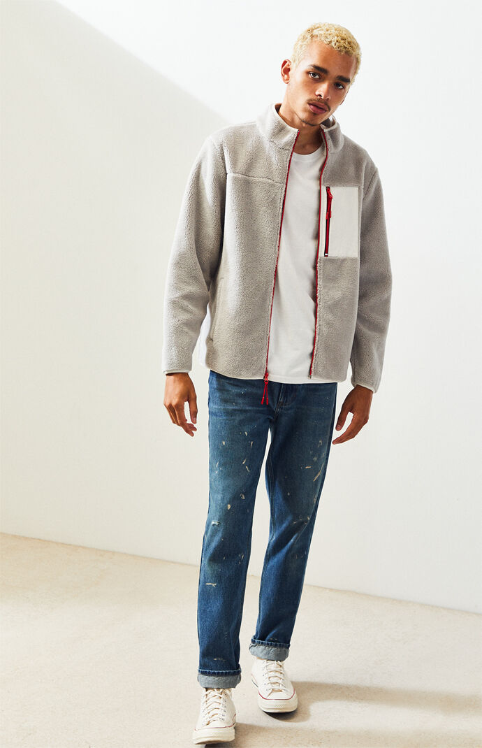 Full Zip Sherpa Jacket