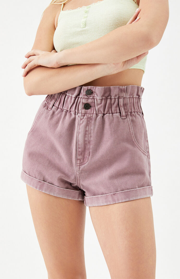 Pacsun pink shorts clearance