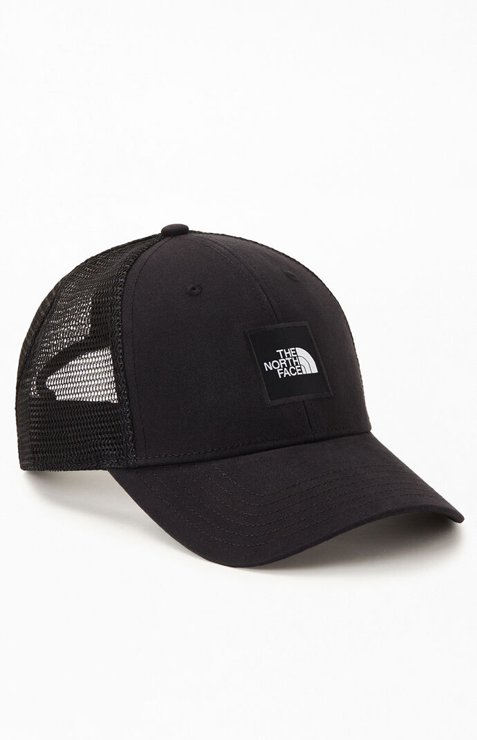 the north face cap black