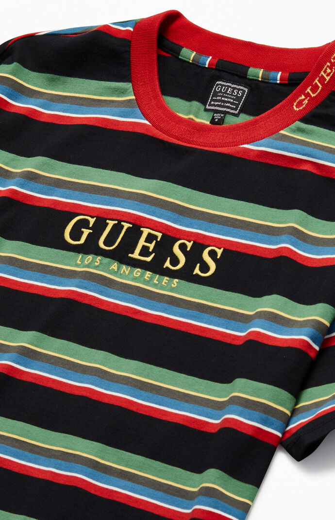 guess multicolor t shirt