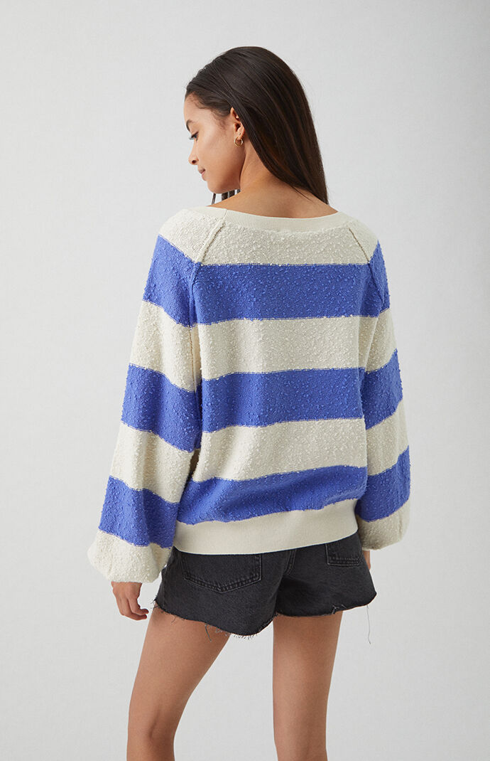 Found My Friend Striped Sweater