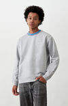 Jaquard Crew Neck Sweatshirt Jaquard Crew Neck Sweatshirt image number null