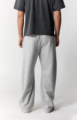 Heather Grey Blaine Barrel Sweatpants image number 4
