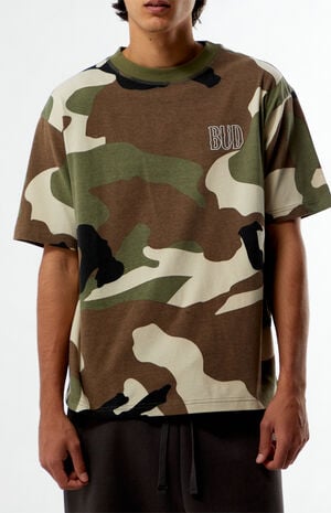 By Pacsun Camo Initials T-Shirt image number 4