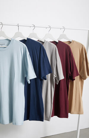 5-Pack Seasonal Regular Fit T-Shirts image number 2