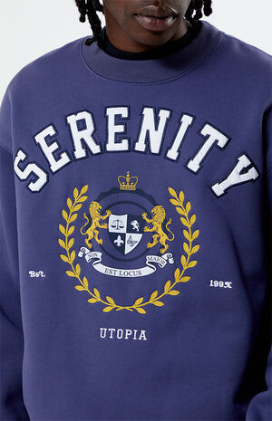 Serenity Embroidered Crew Neck Sweatshirt image number 2