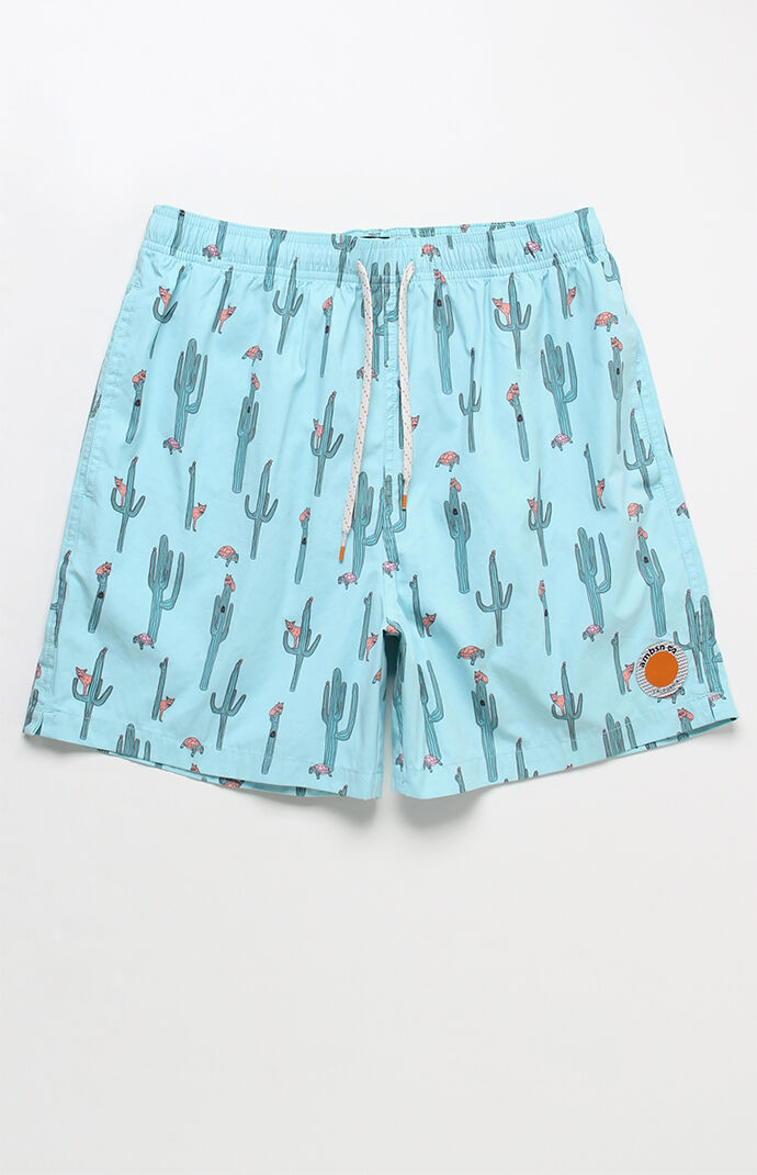 Bob Cactus 15" Swim Trunks