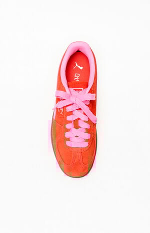 Women's Red Palermo Sneakers image number 5