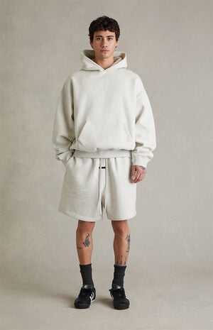Oatmeal Heather Signature Classic Sweat Shorts image number 2