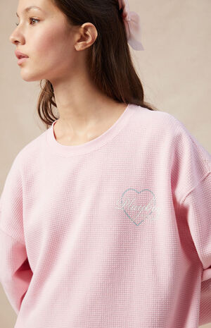 By PacSun Big Heart Lounge Long Sleeve T-Shirt image number 2