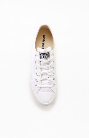 Women's White Chuck Taylor All Star Lugged Low Sneakers image number 5