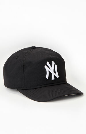 NY Yankees Black Nylon Hat image number 1
