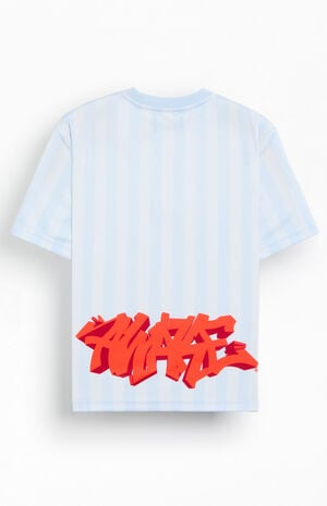 Striped Short Sleeve Soccer Jersey image number 2