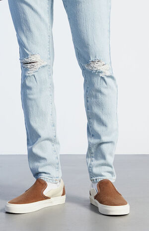 Light Wash Skinny Comfort Stretch Jeans image number 3