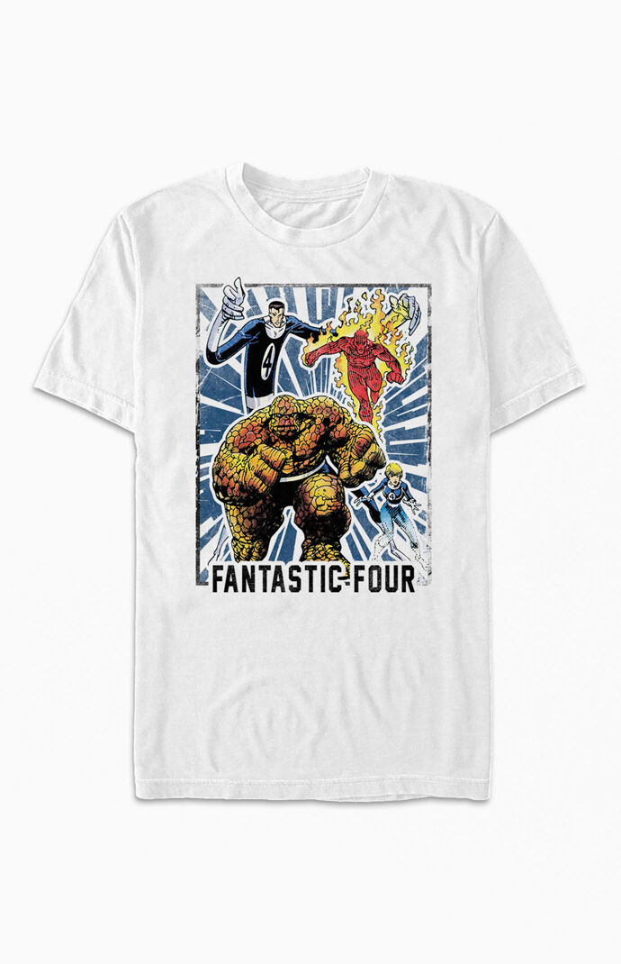 Fantastic Four Card T-Shirt