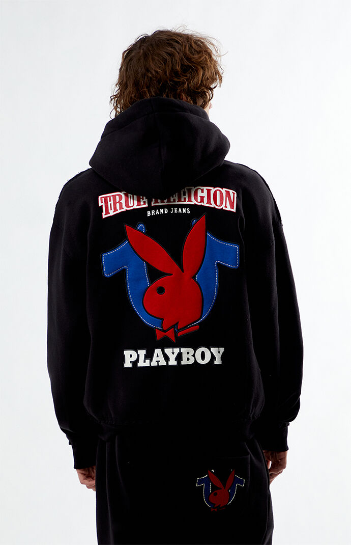True Religion x Playboy Full Zip Hoodie | PacSun